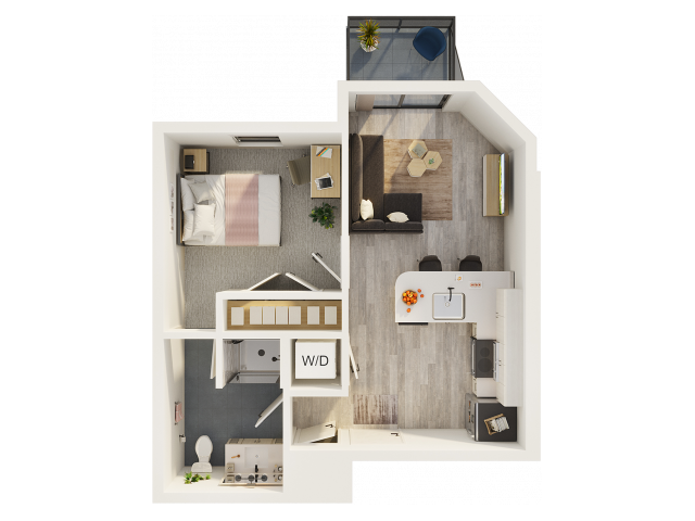 Unit Full Balcony Full Balcony floor plan